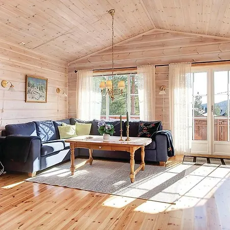 Three-bedroom Holiday Mykland With A Fireplace 01 Сasa de vacaciones Vegusdal