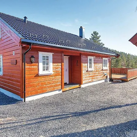 Three-bedroom Holiday Mykland With A Fireplace 01 Сasa de vacaciones *