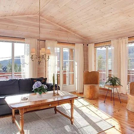 Three-bedroom Holiday Mykland With A Fireplace 01 * Vegusdal